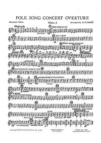 K.W. Rokos: Folk Song Concert Overture