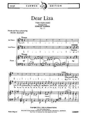 E. Rubbra: Dear Liza