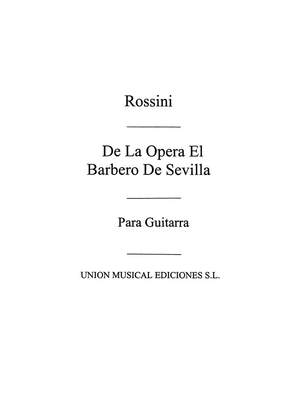 Gioachino Rossini: El Barbero De Sevilla Seleccion