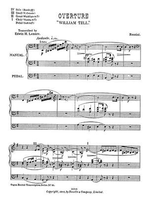 Edwin H. Lemare_Gioachino Rossini: William Tell Overture ( Solo)
