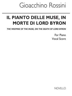 Gioachino Rossini: The Weeping Of The Muse On The Death Of Lord Byron