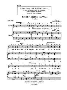 Alec Rowley: Shepherds Song
