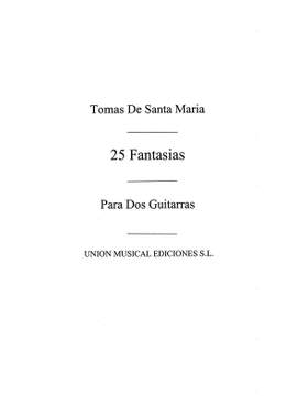 25 Fantasias For 2 Guitars