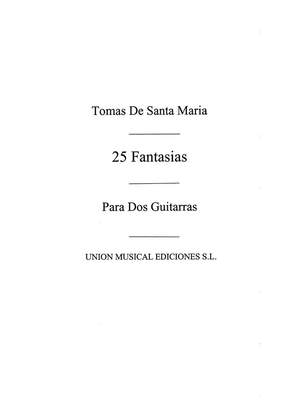 25 Fantasias For 2 Guitars