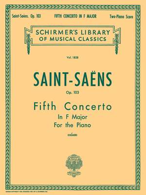 Camille Saint-Saëns: Concerto No. 5 in Op. | Presto Music