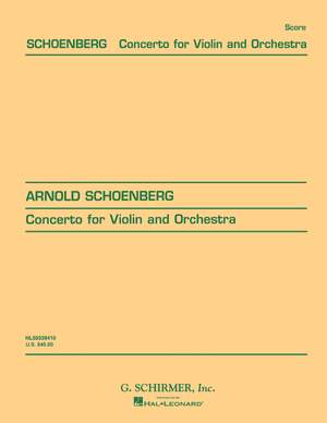 Arnold Schönberg: Concerto for Violin and Orchestra, Op. 36