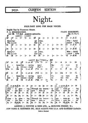 Franz Schubert: Night