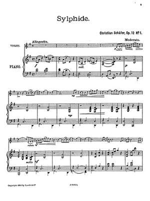 C. Schafer: Sylphide Op.12