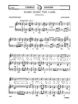 Franz Schubert: Hark! Hark! The Lark