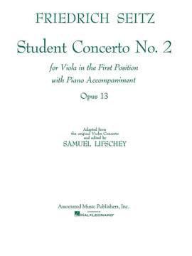 Friedrich Seitz: Student Concerto No. 2 Opus 13