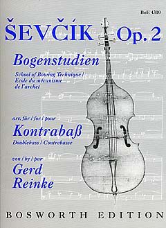Otakar Sevcik: Studies Op.2 Kontrabas