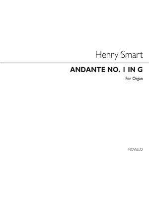 Henry Smart: Andante No.1 In G For Organ