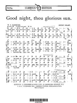 Henry Smart: Good Night, Thou Glorious Sun