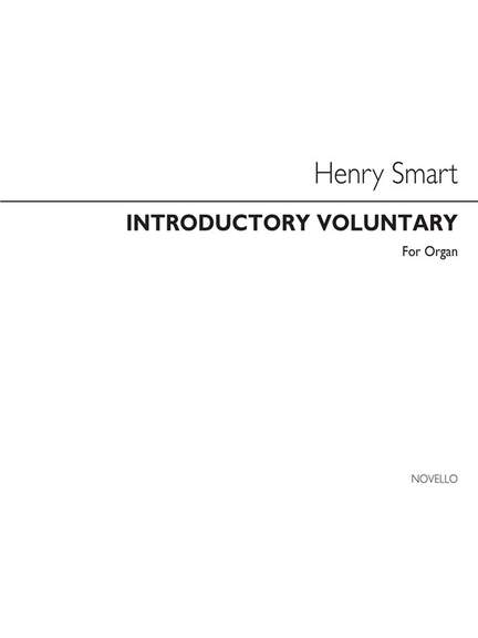 Henry Smart: Introductory Voluntary In B Flat
