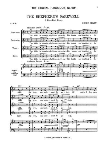 Henry Smart: The Shepherds Farewell