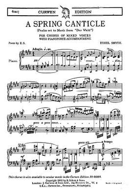 Ethel Smyth: A Spring Canticle From Der Wald