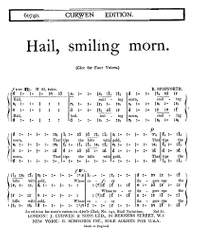 Reginald Spofforth: Hail Smiling Morn