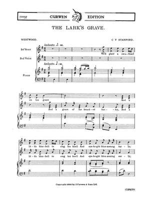 Charles Villiers Stanford: The Larks Grave