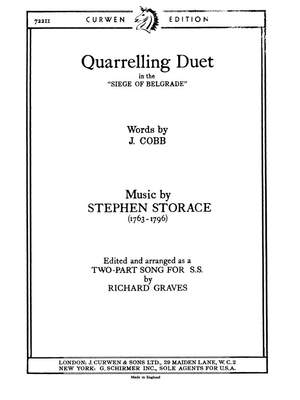 R. Storace: Quarrelling Duet