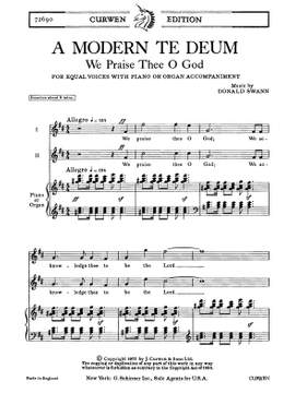 Donald Swann: A Modern Te Deum