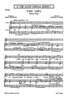 Harold H. Sykes: The Owl