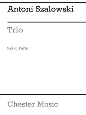 Antoni Szalowski: Trio Oboe, Clarinet and Bassoon