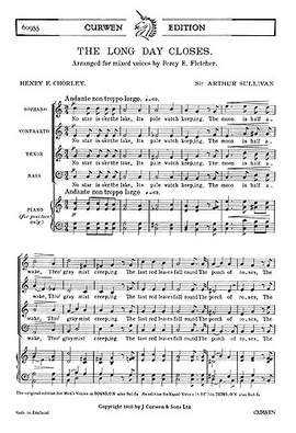 Arthur Seymour Sullivan: The Long Day Closes