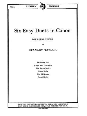 Taylor: 6 Easy Duets In Canon