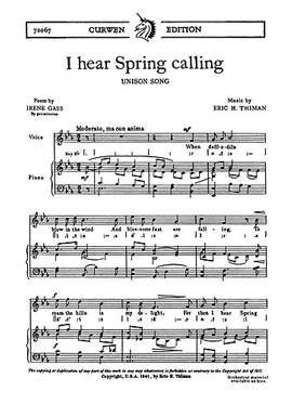 Eric Thiman: I Hear Spring Calling