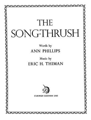 Eric Thiman: The Song-Thrush