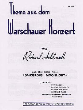 Richard Addinsell: Theme From Warsaw Concerto