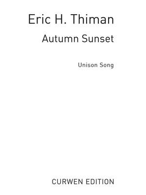 Eric Thiman: Autumn Sunset
