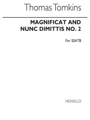 Thomas Tomkins: Magnificat And Nunc Dimittis No.2