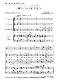 G. Tomlins: Jubilate Deo