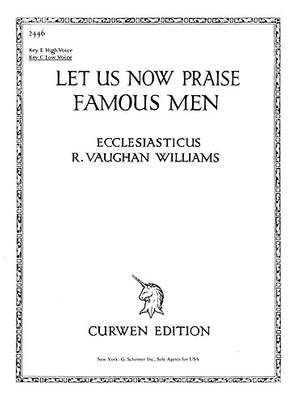 Ralph Vaughan Williams: Let Us Now Praise Famous Men