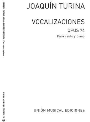 Joaquín Turina: Turina: Vocalizaciones Op.74