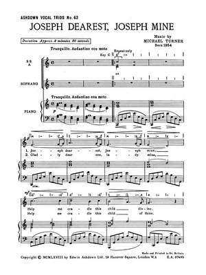 M. Turner: Joseph Dearest, Joseph Mine