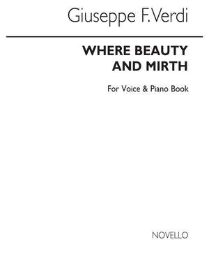 Various: Verdi Where Beauty And Mirth Pv