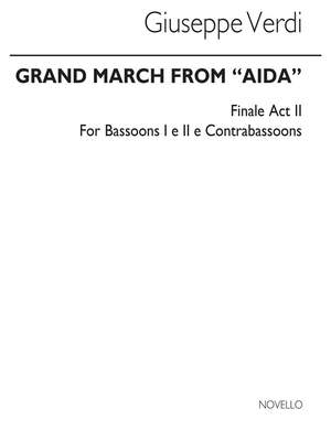 Giuseppe Verdi: Grand March From 'Aida' - Bsn 1,2