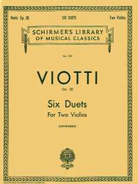 Giovanni Battista Viotti: 6 Duets, Op. 20
