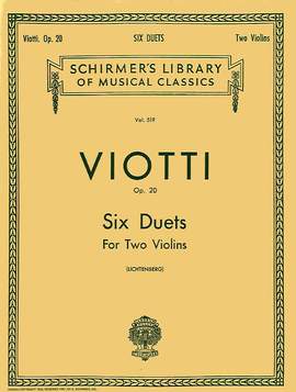 Giovanni Battista Viotti: 6 Duets, Op. 20