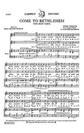 Peter Warlock: Come To Bethlehem