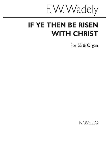 If Ye Then Be Risen