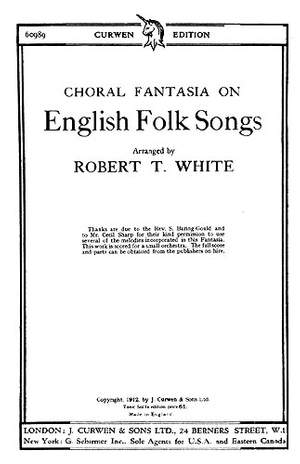 White English Folk Songs