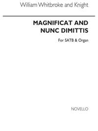 W. Whitbroke: Magnificat And Nunc Dimittis Faux Bourdon
