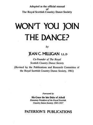 Jean C. Milligan: Won't You Join The Dance