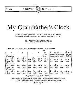 William Williams: Grandfathers Clock