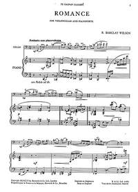 B. Wilson: Wilson, B Romance