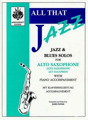 All That Jazz For Alto Saxophone