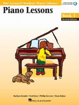Piano Lessons Book 3  & Audio